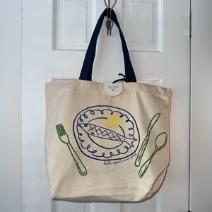 Kate Spade x Target Canvas Fish Embroidered Tote